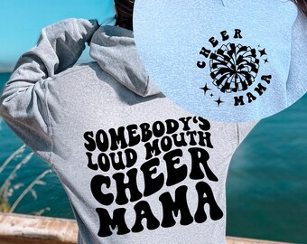 Somebody's Loud Mouth Cheer Mama Svg, Cheerleader Mama Svg, Cheer Mom Svg, Funny Cheer Svg, Cheer Mama T-Shirt Svg, Cheerleader Mom Life