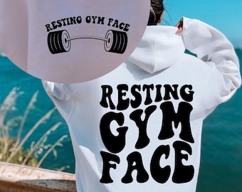 Resting Gym Face Png Svg, Fitness Svg, Motivational Svg, Workout Svg, Gym Svg, Fitness T-Shirt Svg, Personal Trainer Svg, Wavy Stacked Svg