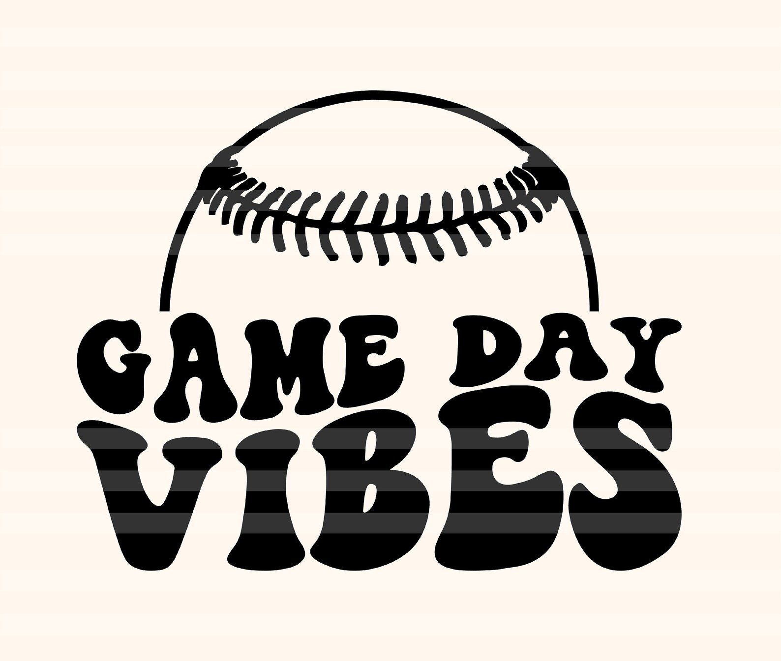 Game Day Vibes Baseball Svg Baseball Tshirt Svg College Etsy