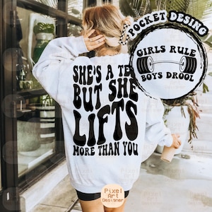 She’s a Ten But She Lifts More Than You Svg Png, Funny Fitness Svg, Motivational Svg, Workout Shirt Svg, Personal Trainer, Fitness Clipart