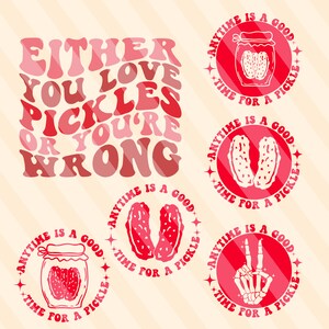Either You Love pickles Or You're Wrong Svg, Pickle Lover Svg, Pickle Lover Png, Funny Pickle T-Shirt Svg, Funny Pickle Svg, Mom Life Svg, Wavy Stacked Svg