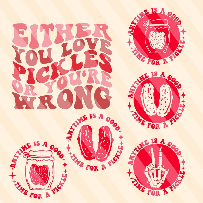 Either You Love pickles Or You're Wrong Svg, Pickle Lover Svg, Pickle Lover Png, Funny Pickle T-Shirt Svg, Funny Pickle Svg, Mom Life Svg, Wavy Stacked Svg