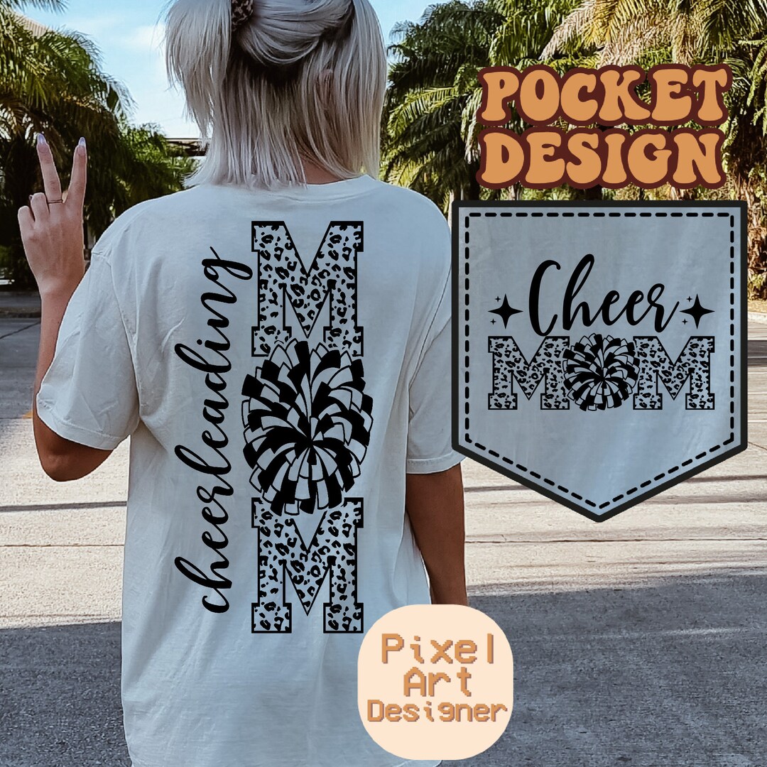 Cheerleading Mom Svg Png, Cheer Season Svg, Cheer Mom Svg, Cheer T