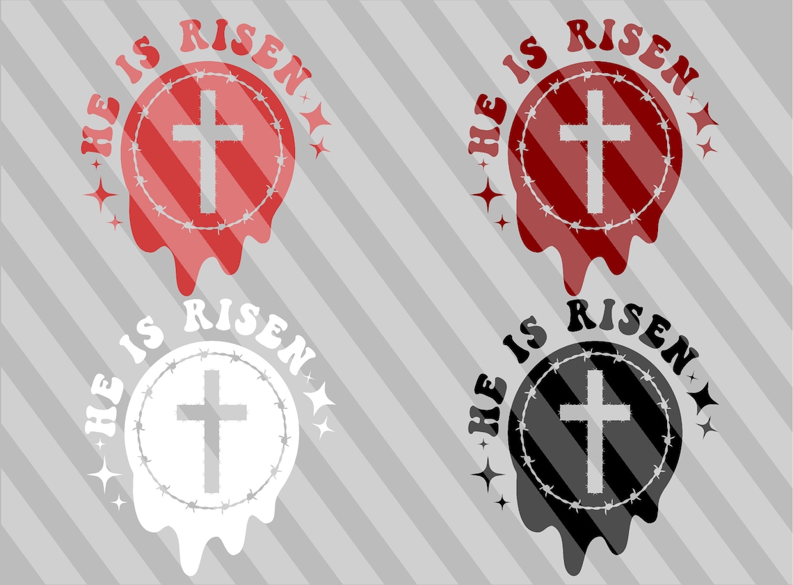 He is Risen Svg Inspirational Svg Positive Svg Christian - Etsy