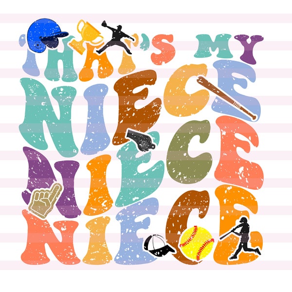 Thats My Niece Volleyball Svg Etsy