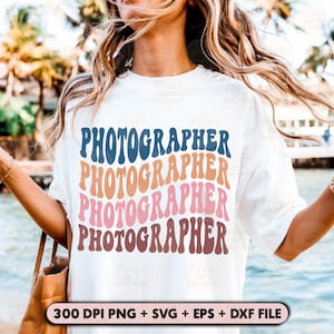 Fotógrafo Svg Png, Enfoque Svg, Fotógrafo Svg, Motivacional Svg, Inspirador Svg, Camiseta De Fotografía Svg, Letras Onduladas Svg