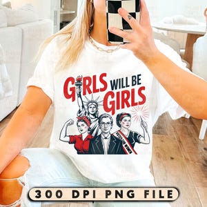 Feministisches PNG-Design, feministisches Shirt-Design, Sublimationsdatei für die Rechte der Frauen, Pro Equality Art für Aktivistinnen-Kleidung, hochauflösende digitale Clipart