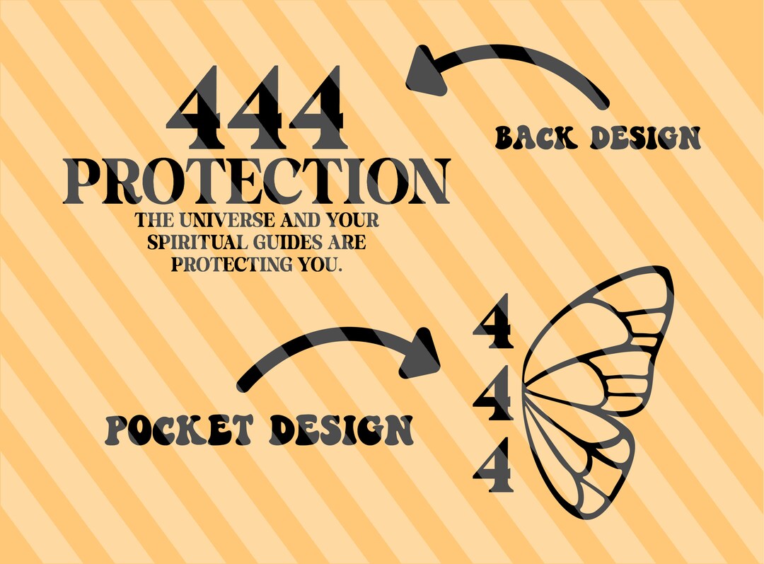 Angel Numbers 444 Svg Protection Svg Self Love Club Svg - Etsy