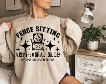 Fence Sitting Svg Png, Baseball Mom Svg, Baseball Season Svg, Baseball Fan Svg, Baseball Vibes Svg, Baseball Gift For Svg, Baseball Mama Svg