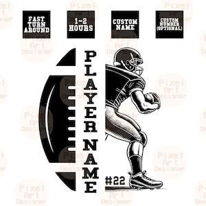 Custom Football Mom Png Svg, Custom Football, Football Mom, Football Svg, Football Player Svg, Football T-Shirt Svg, Football Season Svg