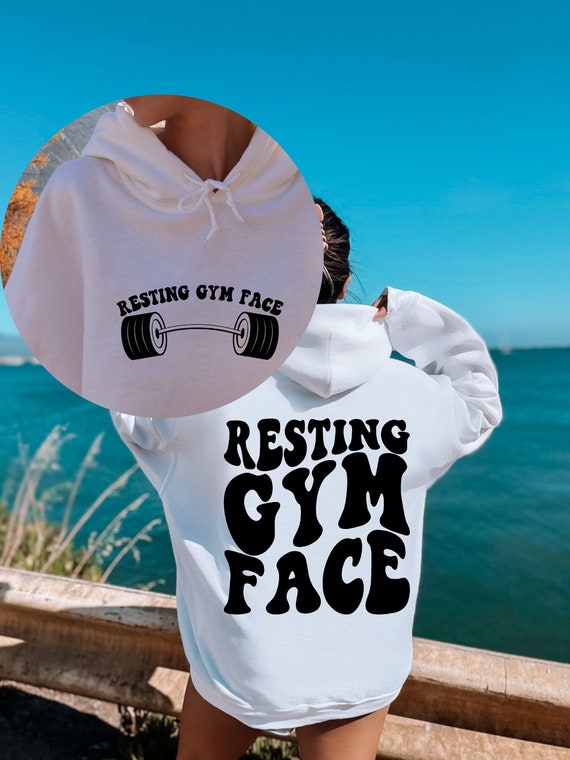 Resting Gym Face Png Svg, Fitness Svg, Motivational Svg, Workout Svg, Gym Svg, Fitness T-Shirt Svg, Personal Trainer Svg, Wavy Stacked Svg