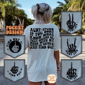 Aunt-itude SVG, Best Aunt Svg, Auntie Cut File, Aunt To Be Svg, One Loved Aunt Svg, Aunt T-Shirt Svg, Best Auntie Svg,, Wavy Stacked Svg
