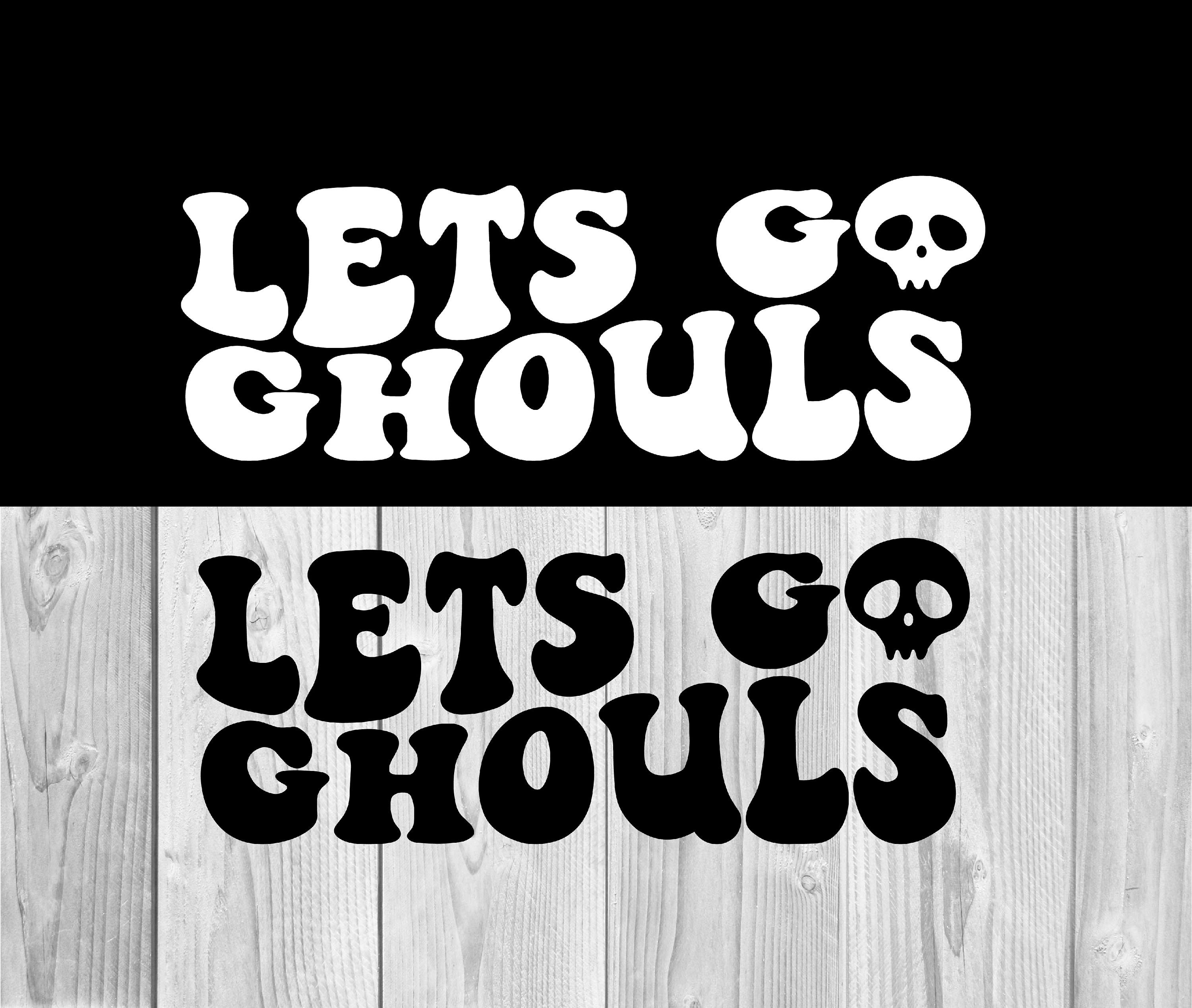 Let’s Go Ghouls Svg Pumpkin Svg Halloween T-shirt Svg - Etsy Ireland