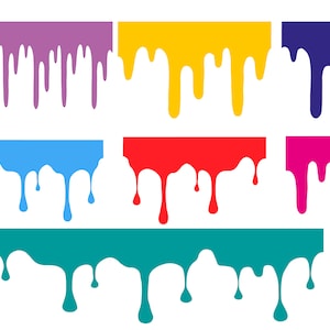 3 Paint Drip .svg File for Vinyl -   Drip painting, Dripping paint  art, Paint drip design