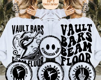 Vault Bars Beam Floor Png Svg, Gymnastics Svg, Gymnastics Mom, Gymnastics Life Svg, Gymnastics Coach, Gymnastics Shirt Sublimation Art