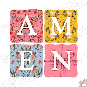 Amén floral png, Amén coqueta png, Amén universitario png, Jesús pascua png, pascua cristiana png, primavera floral png, versículos bíblicos de pascua png