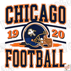 Chicago American Football png, Gameday png, Chicago Football-sublimatie, dtf-sportontwerp, Chicago-sportontwerp, voetbalshirt png