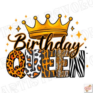 Birthday queen png sublimation design download, birthday party png, birthday png design, birthday png, sublimate designs download