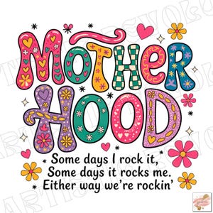 Motherhood Coquette Bow Checker png, neon moederkap png, grappige moeder png, Sarcastic Mama retro png, moeder shirtontwerp, Sassy Mothers Day png