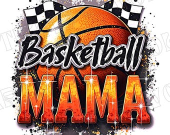 Basketball Png, Basketball Mama Png, Basketball Mama Png, Basketball Mama Png, Sublimation, Basketball rétro, conception de chemise Png pailletée