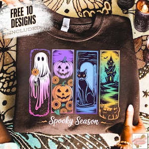 Spooky Season Png, Vintage Halloween Horror Night Png, Trendy Halloween PNG, Halloween Shirt designs, Retro Halloween PNG, Horror Movie PNG