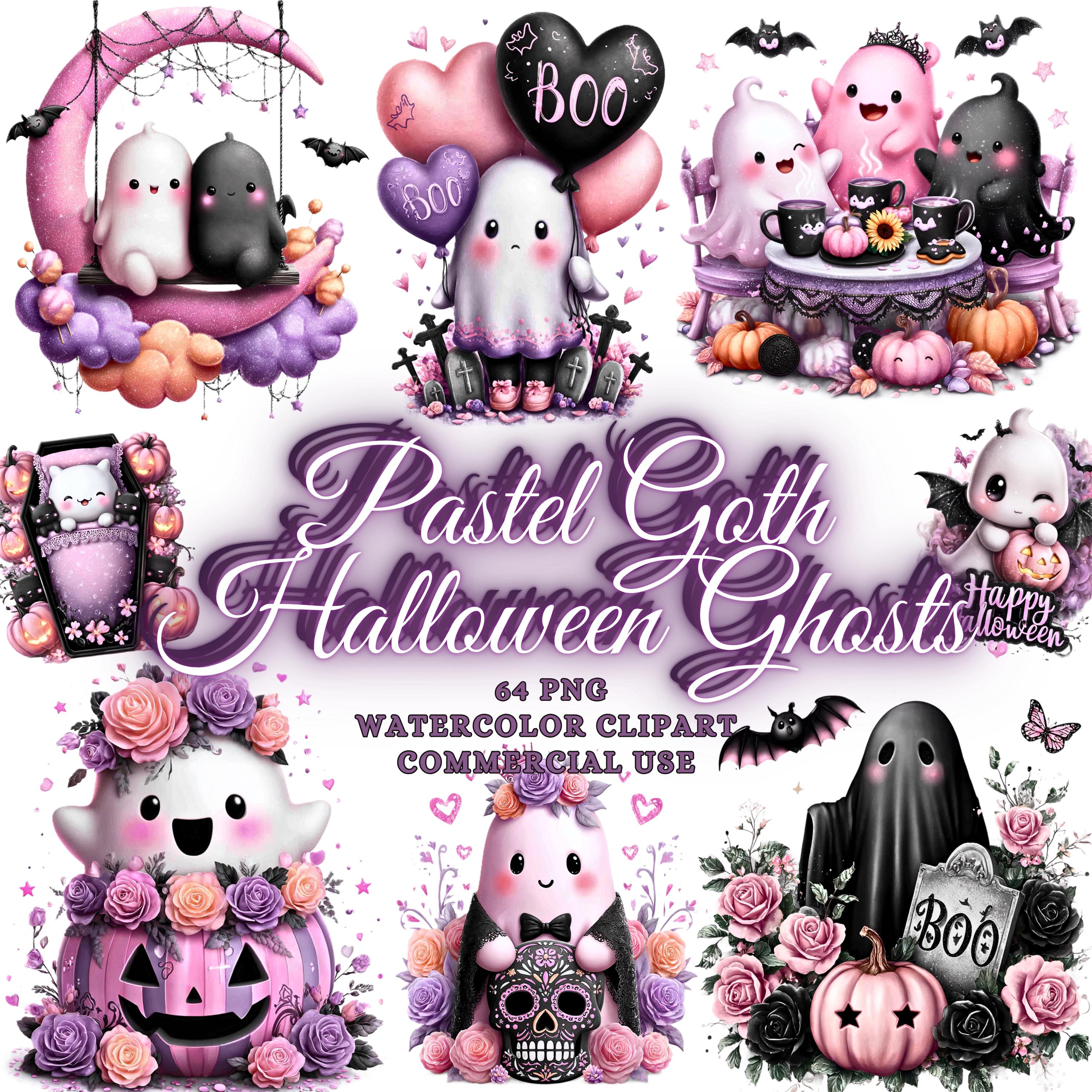 Gótico pastel divertido - Etsy México, image size:3000x3000