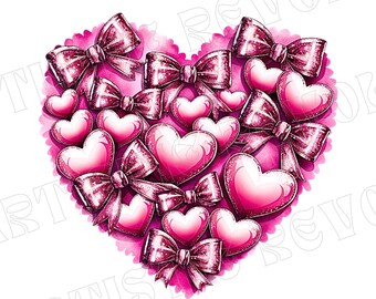 Coração rosa coquete para o Dia dos Namorados png, Dia dos Namorados png Dia dos Namorados Png Coração rosa png designs Trendy Coquette Coração para o Dia dos Namorados png