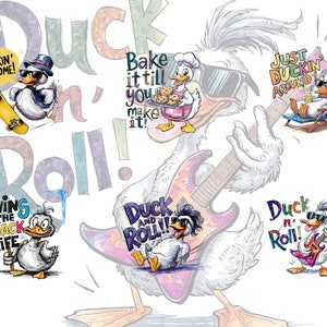 43 Funny Quotes Duck Clipart Bundle, Cute Bird Png Bundle, Watercolor Birds Clipart Png, Funny Birds Sublimation Png, Funny Quotes Bundle image 8