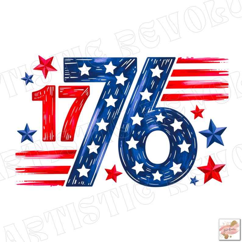 4th of July Png, 1776 Png, Patriotic Shirt Png, Red White & Blue Png ...