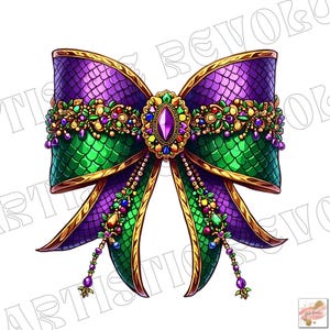 マルディグラ ボウ 昇華 PNG コケット ボウ マルディグラ シャツ マルディ ビーズ ルイジアナ フェスティバル シャツ ニューオーリンズ カーニバル グリッター ボウ シャツ