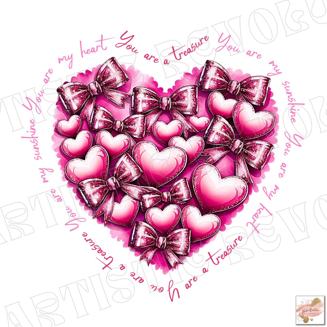 Glitter Pink Valentine Day Heart Png, Valentine Png, Valentines Day Png ...