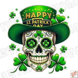 St Patrick Skelett, Totenkopf Png, St Patrick's Day Png, St Patrick's Day, St Patrick's Day, St Patrick's Day, Schädel png