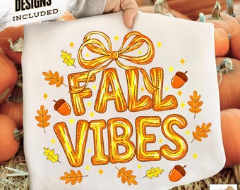 PNG de otoño preppy, PNG de vibraciones otoñales coquetas, PNG de pinceladas brillantes de otoño, PNG de otoño, PNG de otoño acogedor, diseño de camiseta de otoño de Acción de Gracias, diseño de sublimación de otoño