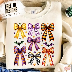 Coquette Spooky Season Png, Preppy Halloween Png, Coquette Bow Png, Halloween Png, Girly Halloween Sublimation, Halloween Shirt Design