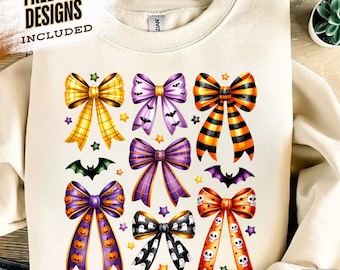 Coquette Spooky Season Png, Preppy Halloween Png, Coquette Bow Png, Halloween Png, Girly Halloween Sublimation, Halloween Shirt Design