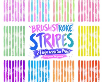 Brushstroke Striped Png Bundle, Preppy Striped Backgrounds, Trendy Summer Stripes Png, Neon Stripes png, Distressed Stripes Vertical stripes