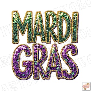 Faux Glitter Mardi Gras Png, Sequin Mardi Gras Png, Fleur De Lis Png, Retro Mardi Gras png, Mardi Gras Sublimation, Mardi Gras Shirt Design