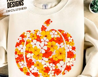 Chinoiserie Pumpkin png, Floral Fall png, Floral Halloween Fall Pumpkin png, Toile De Jouy Pumpkin png, Fall Sublimation, Pumpkin png design