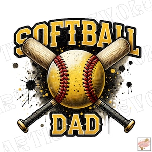 Softball Dad Png, Softball Png, Softball Papa Png, Softball Png, Sport Papa T-Shirt, Softball Papa Shirt Design, Softball-Shirt Png, Spieltag Png