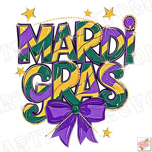 Glitter Mardi Gras Coquette Png, Mardi Gras Png, Fleur De Lis Png, Retro Mardi Gras png, Mardi Gras Sublimation, Mardi Gras Shirt Design
