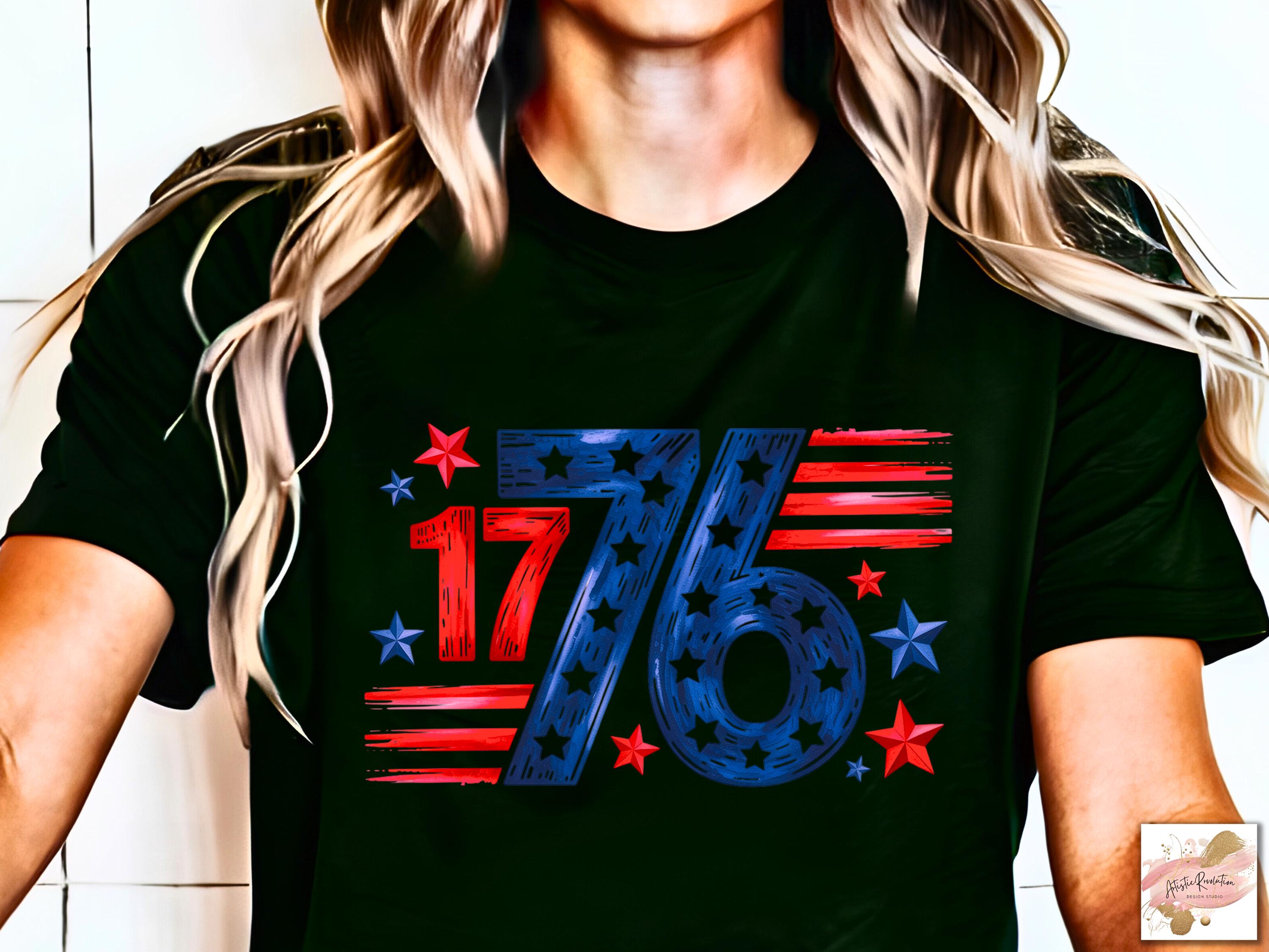 4th of July Png, 1776 Png, Patriotic Shirt Png, Red White & Blue Png ...