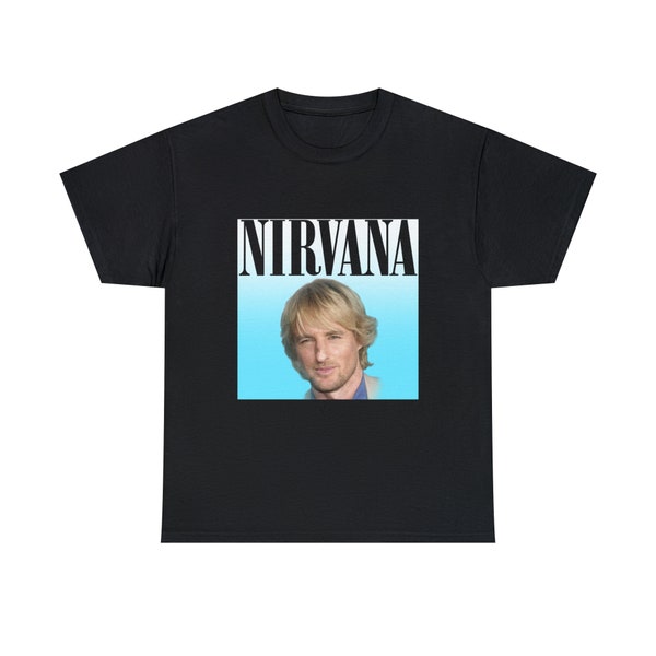 Owen Wilson Nirvana T Shirt Etsy