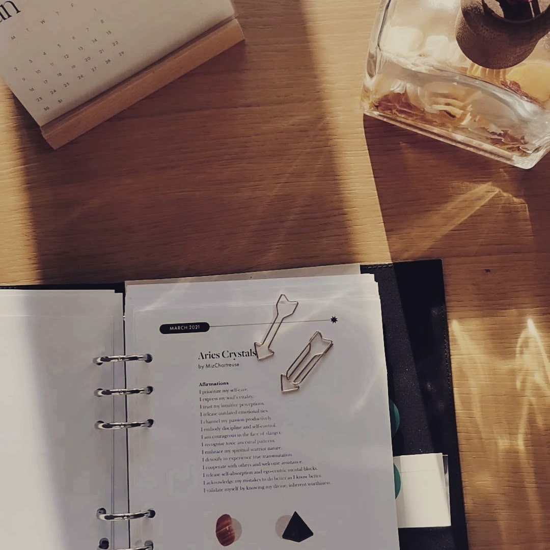 Bélier Trombone/Arrow Paperclip Accessoires Minimalistes Chics Pour Le Planificateur et L'agenda