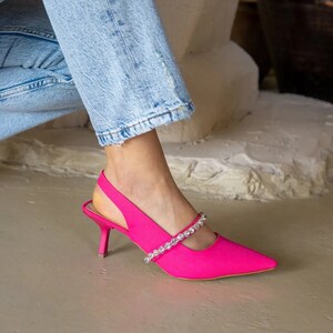 Fuchsia prom shoes store