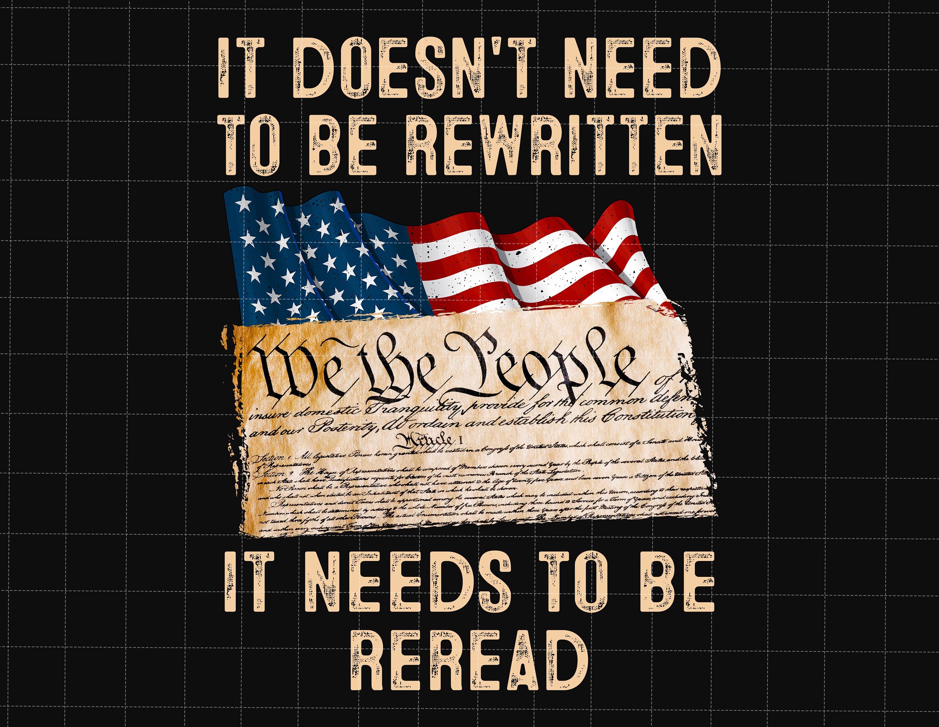 It Doesn t Need To Be Rewritten It Needs To Be Reread Png Etsy