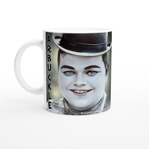 Fatty Arbuckle white 11oz Ceramic Mug