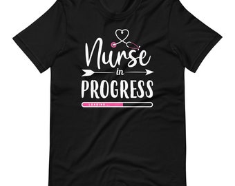 Camiseta de Nurse In Progress
