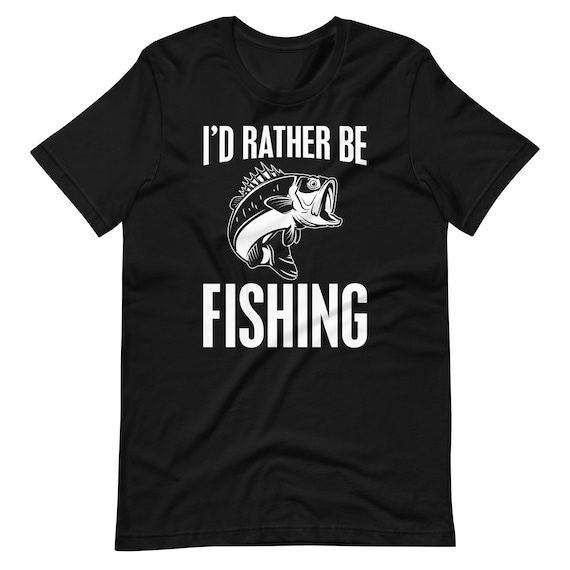 I'd Rather Be Fishing T-shirt -  Canada