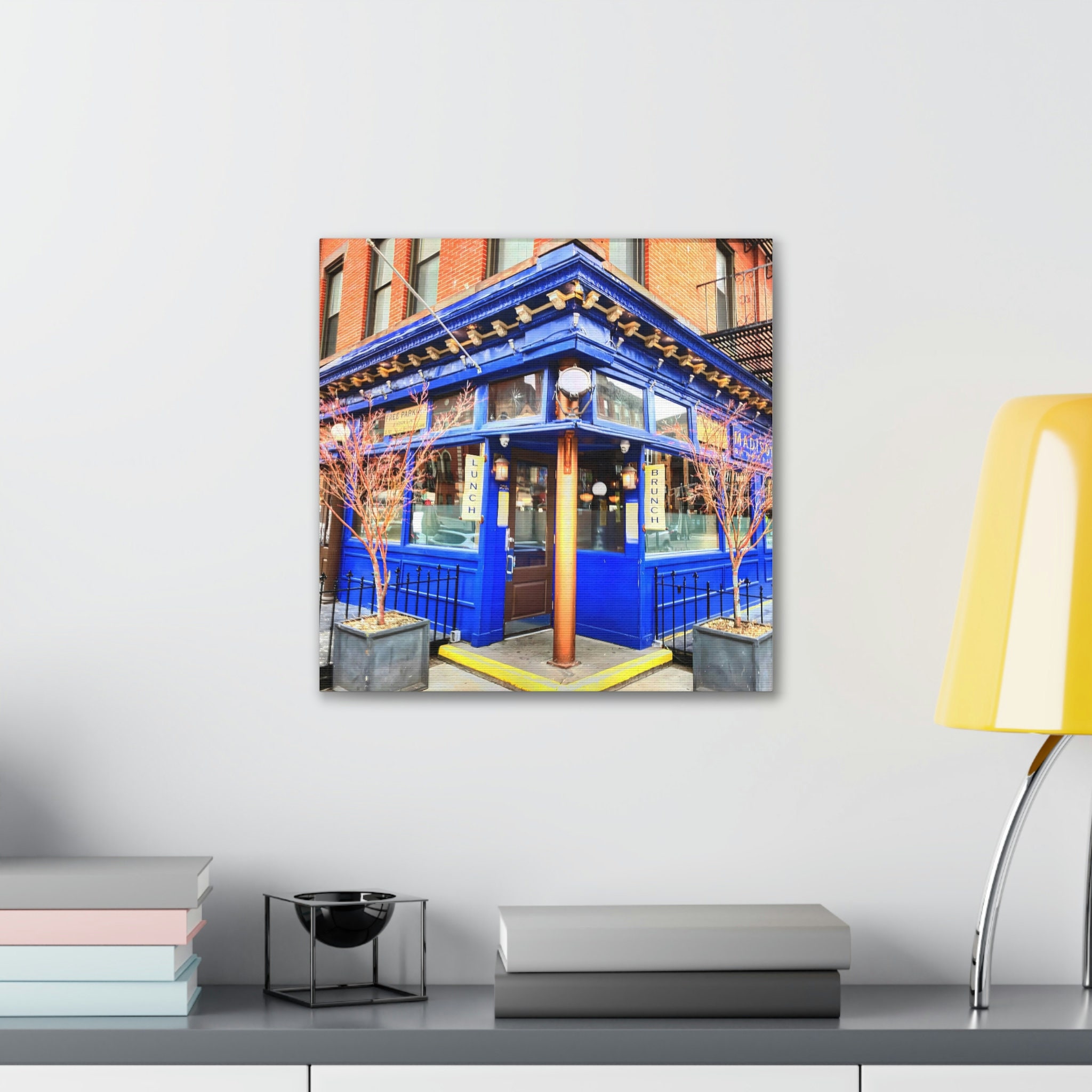 Madison Bar and Grill Main Entrance Hoboken NJ Canvas Gallery Wraps Etsy