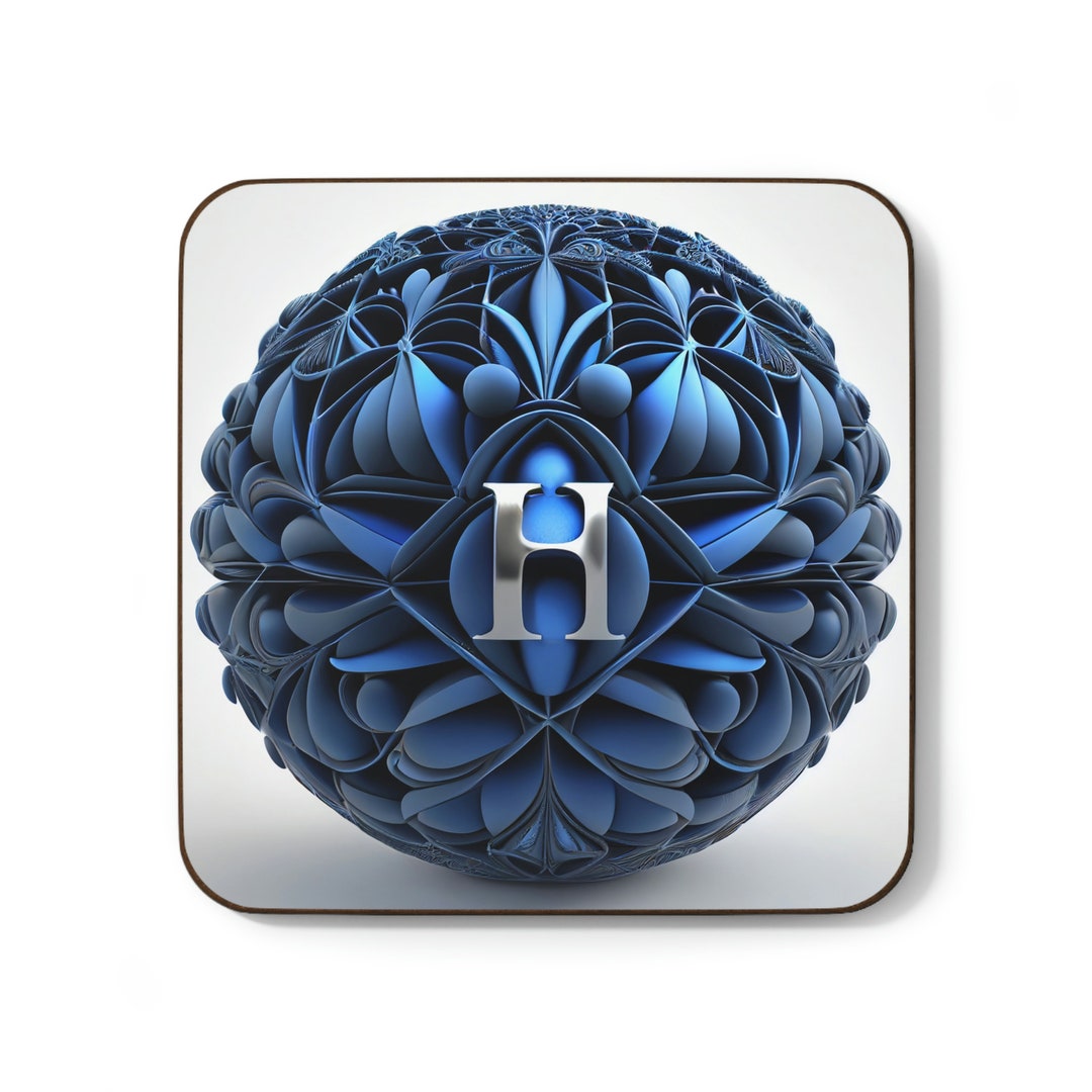 The PATH H Logo Redesigned via AI- Hoboken NJ Hardboard Back Coaster - Etsy